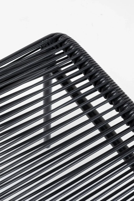 KARE Design Sgabello Acapulco nero - KARE> Sgabello