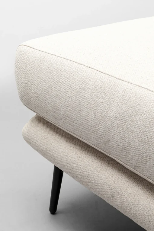 KARE Design Sgabello Amalfi Crema 80x68cm - KARE> Pouf