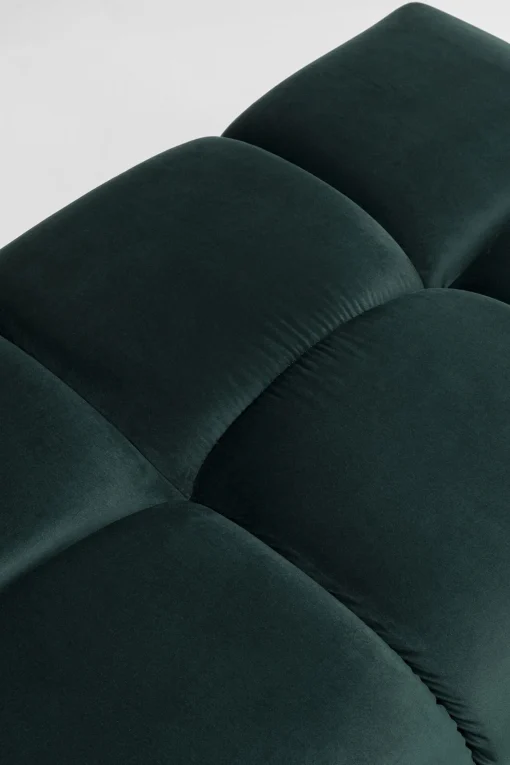 KARE Design Sgabello Belami velluto verde scuro - KARE> Pouf