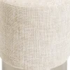 KARE Design Sgabello Berry High Silber beige Ø39cm - KARE> Pouf