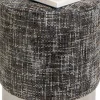 KARE Design Sgabello Berry High Silber grigio scuro Ø39cm - KARE> Pouf
