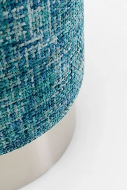 KARE Design Sgabello Berry High Silber blu chiaro Ø39cm - KARE></noscript> Pouf