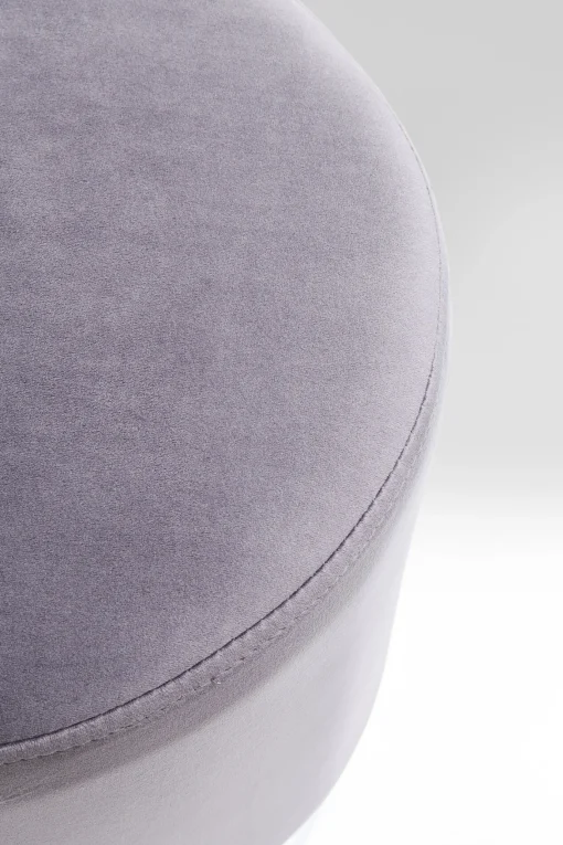 KARE Design SGABELLO CHERRY GRIGIO CHIARO/ARGENTO Ø35CM - KARE> Sgabello