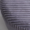 KARE Design Sgabello Cherry grigio Cord ottone Ø35cm - KARE> Sgabello