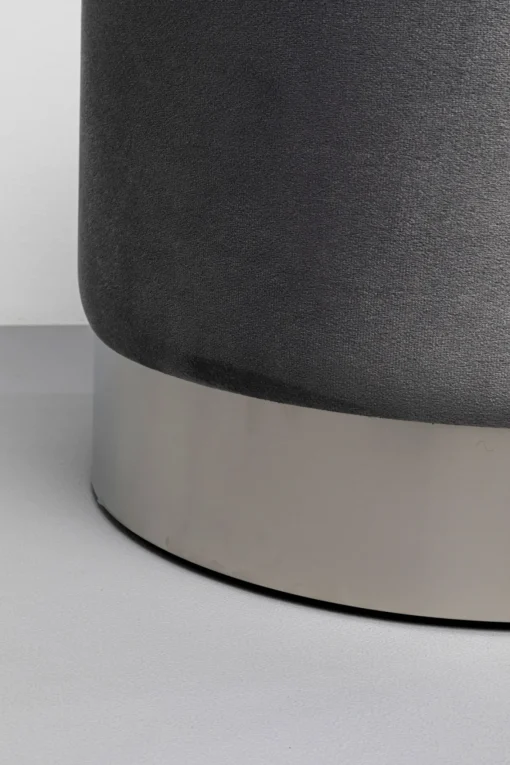 KARE Design Sgabello Cherry Storage grigio argento (2/Set) - KARE> Pouf