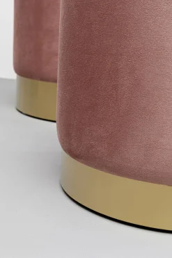 KARE Design Sgabello Cherry Storage Rose ottone (2/Set) - KARE></noscript> Pouf