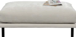 KARE Design Sgabello Edna crema 115x60cm - KARE> Pouf