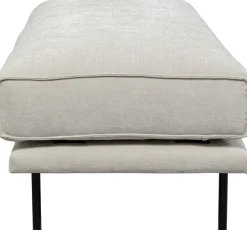 KARE Design Sgabello Edna crema 115x60cm - KARE> Pouf