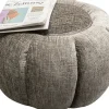 KARE Design Sgabello Fiori Grigio Ø52cm - KARE> Pouf