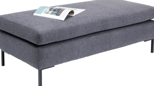 KARE Design Sgabello Gianni grigio - KARE> Pouf