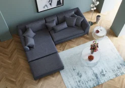 KARE Design Sgabello Gianni grigio - KARE></noscript> Pouf