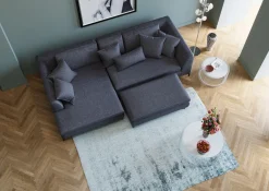 KARE Design Sgabello Gianni grigio - KARE></noscript> Pouf