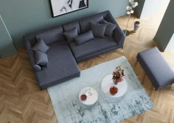 KARE Design Sgabello Gianni grigio - KARE></noscript> Pouf