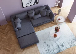 KARE Design Sgabello Gianni grigio - KARE></noscript> Pouf