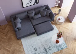 KARE Design Sgabello Gianni grigio - KARE></noscript> Pouf