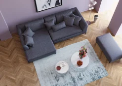 KARE Design Sgabello Gianni grigio - KARE></noscript> Pouf