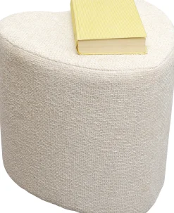 KARE Design Sgabello Lovely crema 36x34cm - KARE> Pouf