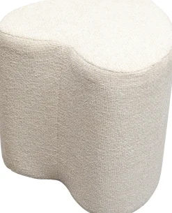 KARE Design Sgabello Lovely crema 36x34cm - KARE> Pouf