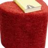 KARE Design Sgabello Lovely rosso 36x34cm - KARE> Pouf