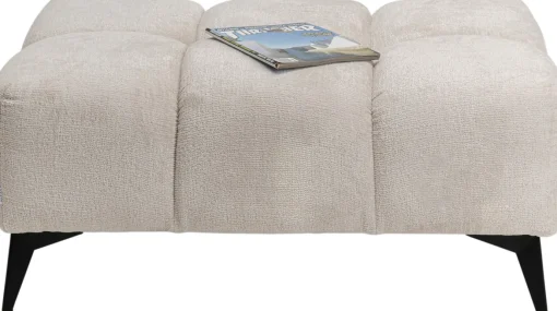 KARE Design Sgabello Nia Crema - KARE> Pouf