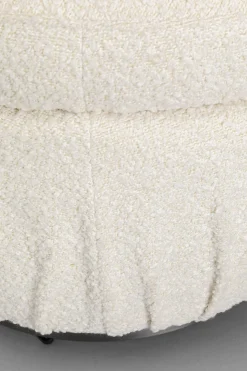 KARE Design Sgabello Nube Boucle Ø56cm - KARE></noscript> Pouf