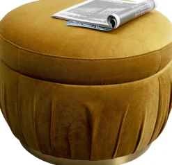 KARE Design Sgabello Nube Giallo Ø56cm - KARE> Pouf