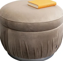 KARE Design Sgabello Nube Grigio Ø56cm - KARE> Pouf