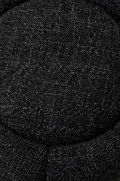 KARE Design Sgabello Peppo Bloom Melange nero Ø72cm - KARE></noscript> Pouf