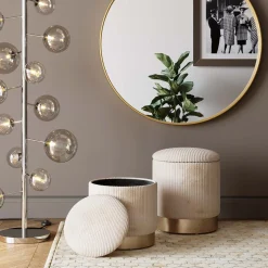 KARE Design Sgabello Plush (2/Set) - KARE> Pouf