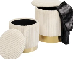 KARE Design Sgabello Plush (2/Set) - KARE> Pouf