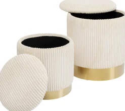 KARE Design Sgabello Plush (2/Set) - KARE></noscript> Pouf