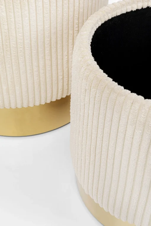 KARE Design Sgabello Plush (2/Set) - KARE> Pouf