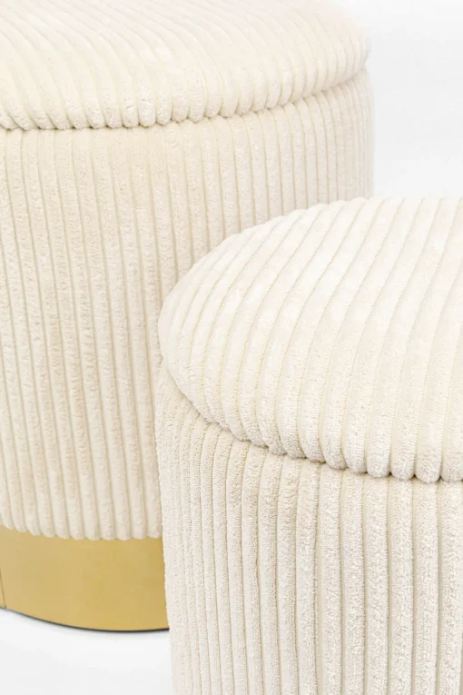 KARE Design Sgabello Plush (2/Set) - KARE> Pouf