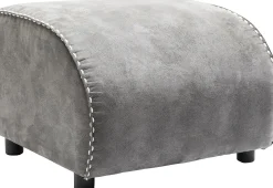 KARE Design Sgabello Ritmo Vintage Grigio - KARE> Pouf