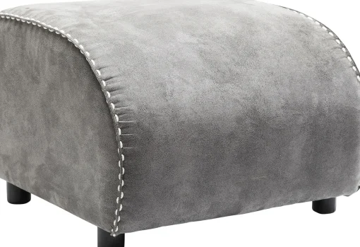 KARE Design Sgabello Ritmo Vintage Grigio - KARE> Pouf