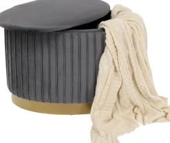 KARE Design Sgabello Roma Storage - KARE> Pouf