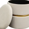 KARE Design Sgabello Rumba Storage Swivel Ø40cm - KARE> Pouf
