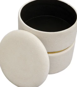 KARE Design Sgabello Rumba Storage Swivel Ø40cm - KARE></noscript> Pouf