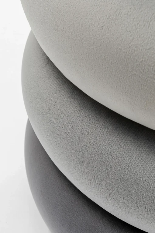 KARE Design Sgabello Sandwich Grigio - KARE> Sgabello