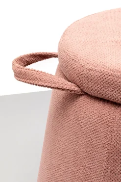 KARE Design Sgabello Thimble rosa Ø51cm - KARE></noscript> Pouf