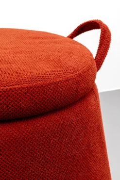 KARE Design Sgabello Thimble rosso Ø51cm - KARE> Pouf