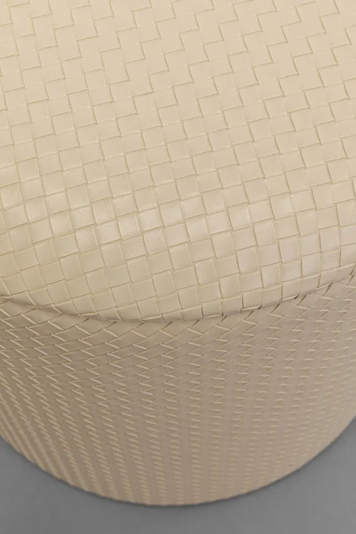 KARE Design Sgabello Venezia Storage Crema Ø40cm - KARE> Pouf