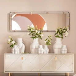 KARE Design Specchio Betsy frame metallo 55c165 cm - KARE> Specchi