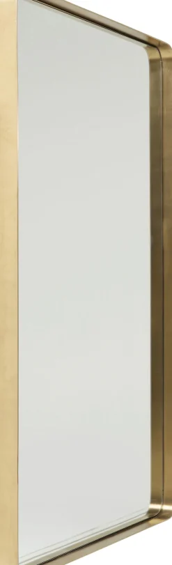 KARE Design SPECCHIO CURVE RETTANGOLARE OTTONE 80X120CM - KARE></noscript> Specchi
