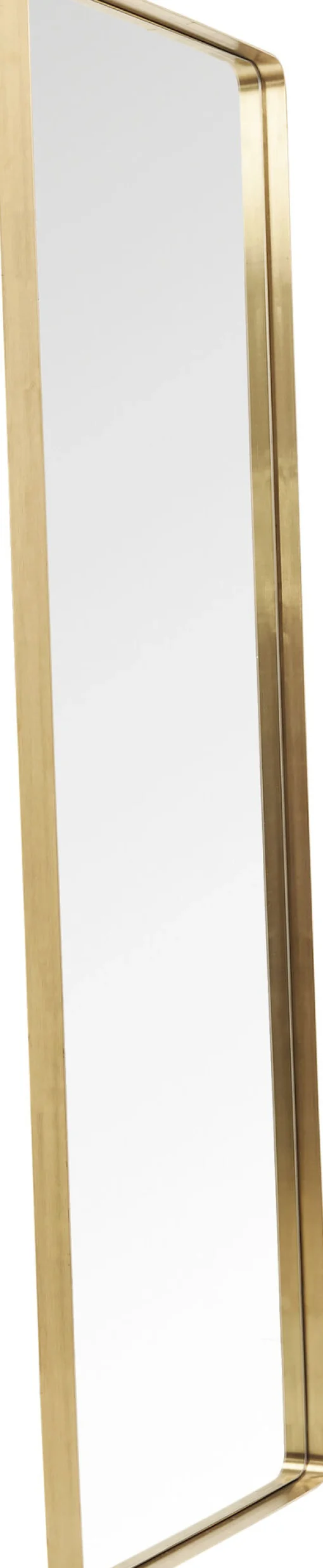 KARE Design Specchio Curve rettangolare ottone 70x200 cm - KARE> Specchi