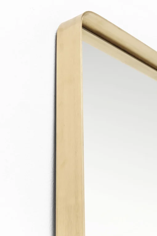 KARE Design Specchio Curve rettangolare ottone 70x200 cm - KARE> Specchi