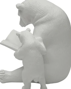 KARE Design Statuetta decorativa con orsi da lettura in greige - KARE> Statuette Decorative