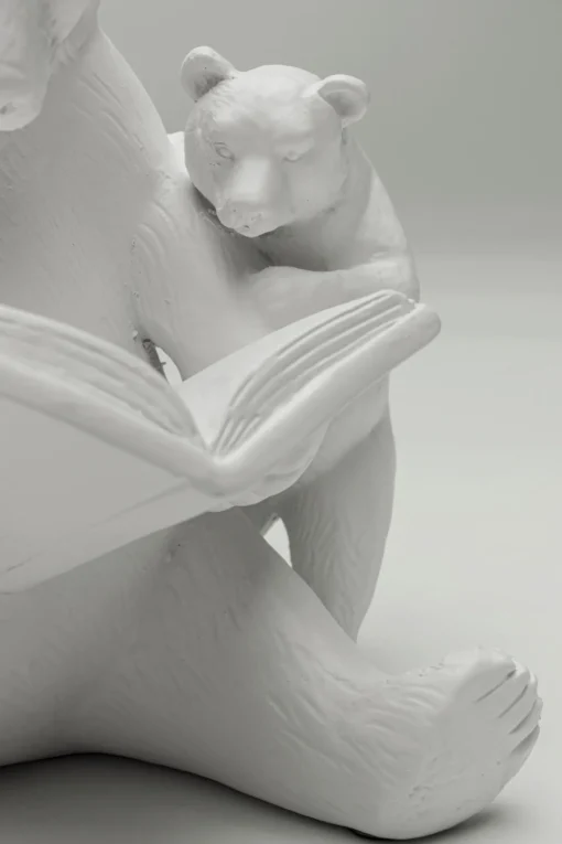 KARE Design Statuetta decorativa con orsi da lettura in greige - KARE> Statuette Decorative