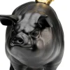 KARE Design Statuetta decorativa Maiale volante nera 11 cm - KARE> Statuette Decorative