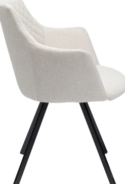 KARE Design Swivel Chair Coco Cream - KARE> Sedie
